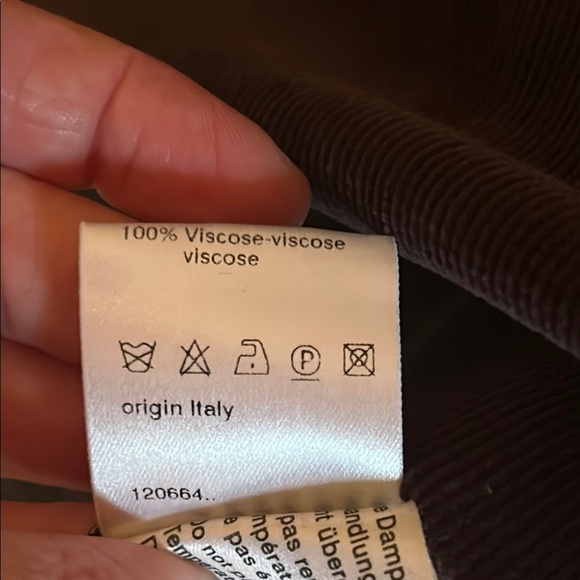 Akris Punto brown corduroy Knee-Length Pencil Skirt, size 10, made in Italy - Picture 9 of 11